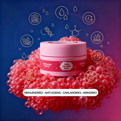 Kore Kolajen Köpük Maske