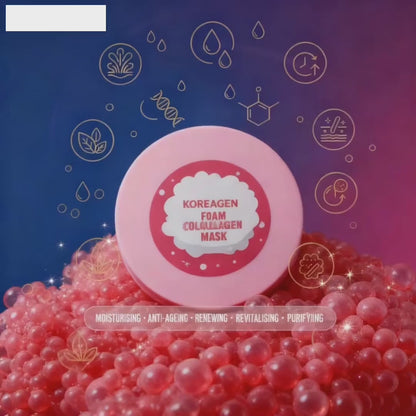 Kore Kolajen Köpük Maske